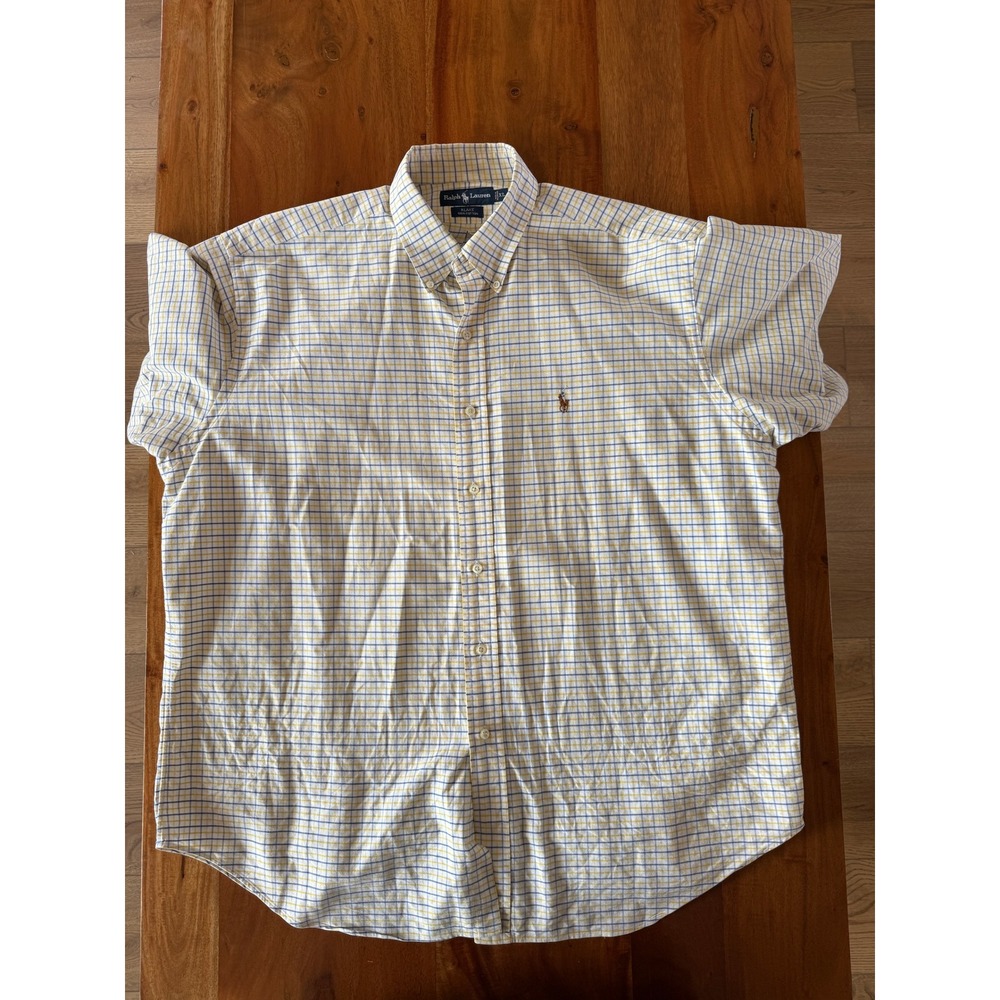 Ralph Lauren Men's "Blake" 100% Cotton Button Down Size XL